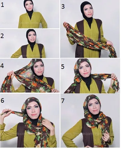 7 Alasan Kamu Tetap Setia Sama Hijab Segi Empat Sederhana, Walau Hijab Udah Banyak Modelnya 11
