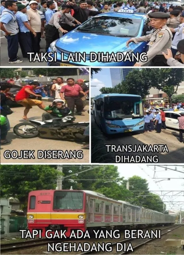 Heboh Demo Taksi Belum Berlalu. Ada 10 Jokes Lucu Ini yang Layak Kamu Tahu! 4