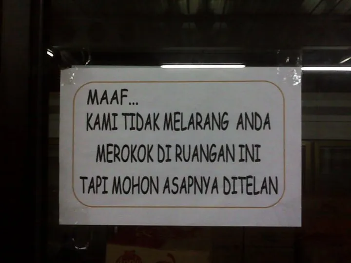 Rambu dan Plang Lucu yang Sering Kamu Temui di Pinggir Jalan. Bikin Ketawa Bahagia, Deh! 24