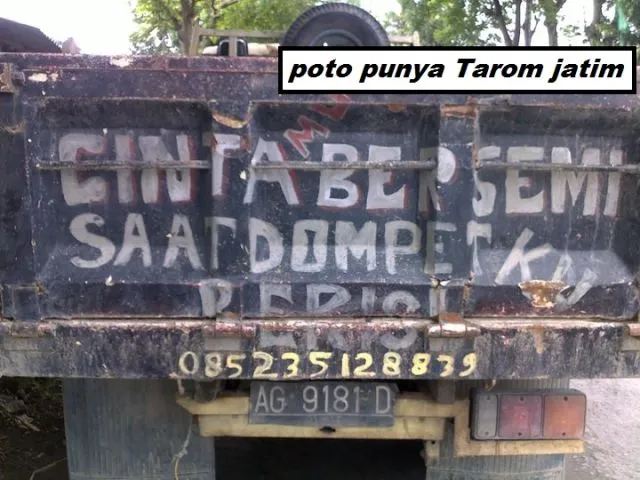 19 Ragam Tulisan Absurd di Truk yang Dijamin Bikin Ketawa Ngakak 30