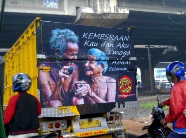 19 Ragam Tulisan Absurd di Truk yang Dijamin Bikin Ketawa Ngakak 25