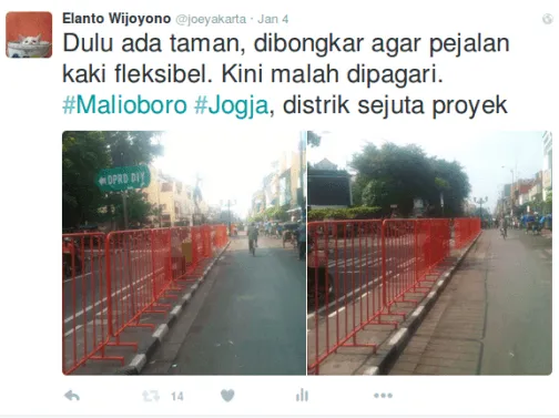 Kabar Gembira Buat Kita Semua, Malioboro Kini Ramah Buat Pejalan Kaki! Nggak Bisa Lagi Parkir Kendaraan Di Sini! 7