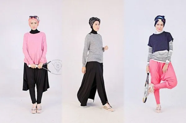 7 Style Hijab Buatmu yang Mau Nyaman Berolahraga. Gak Pakai Ribet, Ya! 14