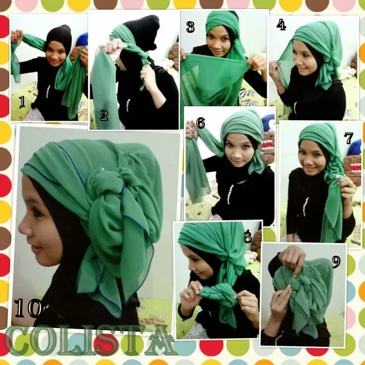 10 Tutorial Hijab Paris Untuk Wisuda. Meski Sederhana, Kamu Tetap Bisa Tampil Mempesona 17