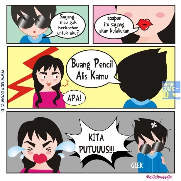 13 Gambar yang Ngejelasin Kalau Cewek Sekarang Nggak Bisa Hidup Tanpa Pensil Alis 15