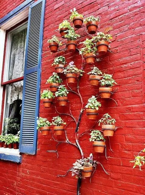 13 Inspirasi Vertikal Garden Indoor & Outdoor Minimalis 18