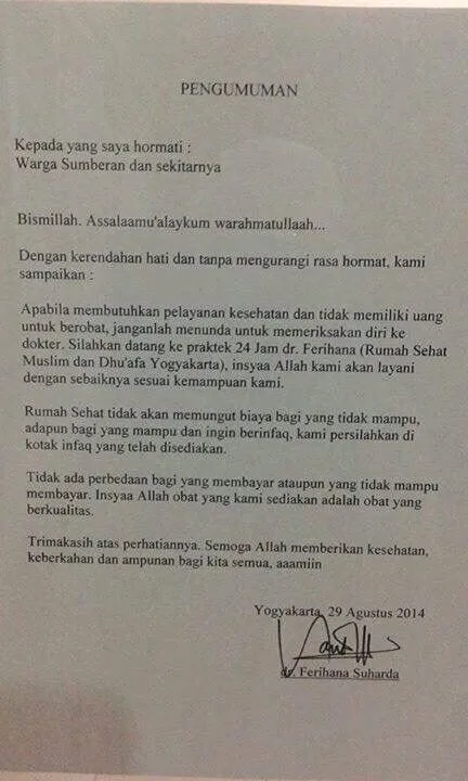 Berikan Layanan Kesehatan Gratis untuk Orang Miskin, Dokter Muda Asal Bantul Ini Sungguh Menginspirasi 9