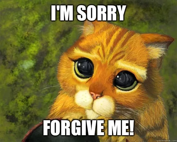 Forgive Me, Please..