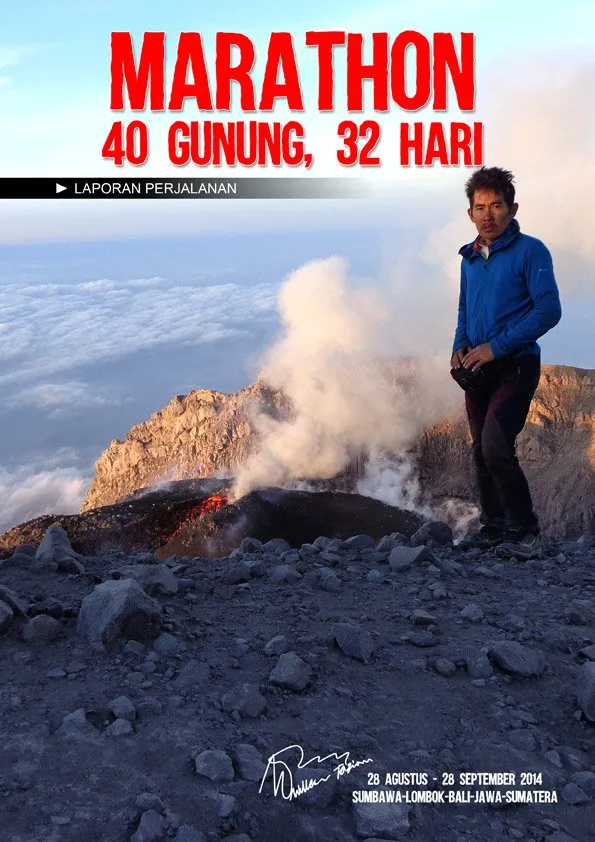 Willem Sigar Tasiam, Pencetus Maraton Gunung di Indonesia yang Akan Taklukkan 50 Gunung dalam 40 Hari! Luar Biasa! 13