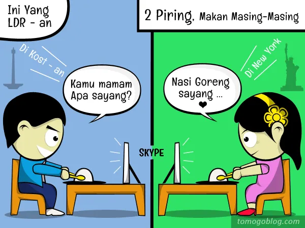 Kamu mamam apa, sayang?