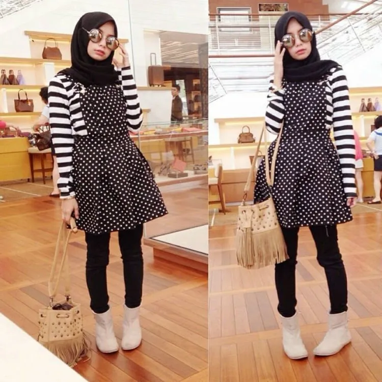 Bosan dengan Style Kombinasi Polosan? Coba Intip 7 Inspirasi Mix and Match Motif Deh! Dijamin Keren Beneran! 10