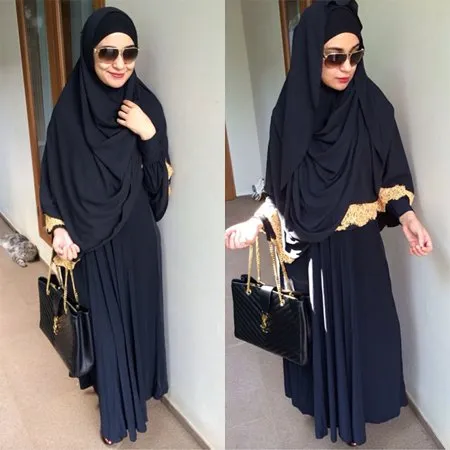 Buat Muslimah Yang Sedang Menata Diri, Inilah 8 Style Gamis Modern Tapi Tetap Santun 14