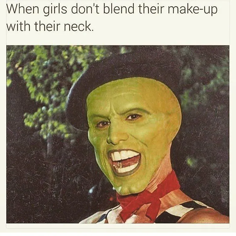 17 Meme Kocak Tentang Makeup. Dari Alis Hingga Lipstik Belepotan, Lengkap dan Ada! 28
