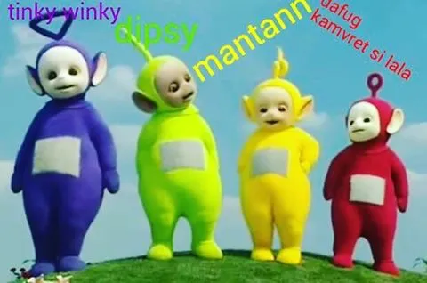 Silakan Cekikan dan Senyum Sendiri Lihat 25 Meme Teletubbies Ini 31