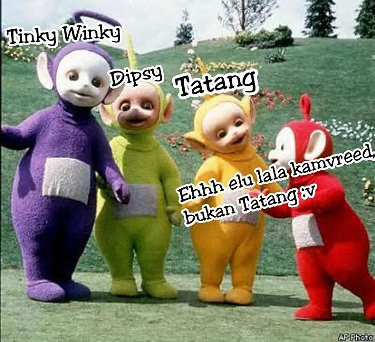 Silakan Cekikan dan Senyum Sendiri Lihat 25 Meme Teletubbies Ini 30