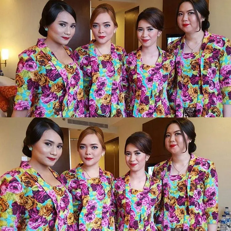 17 Kebaya Bunga-bunga yang Buatmu Makin Elegan. Ke Kondangan Maupun Wisuda Tetap Maksimal Menawannya 31