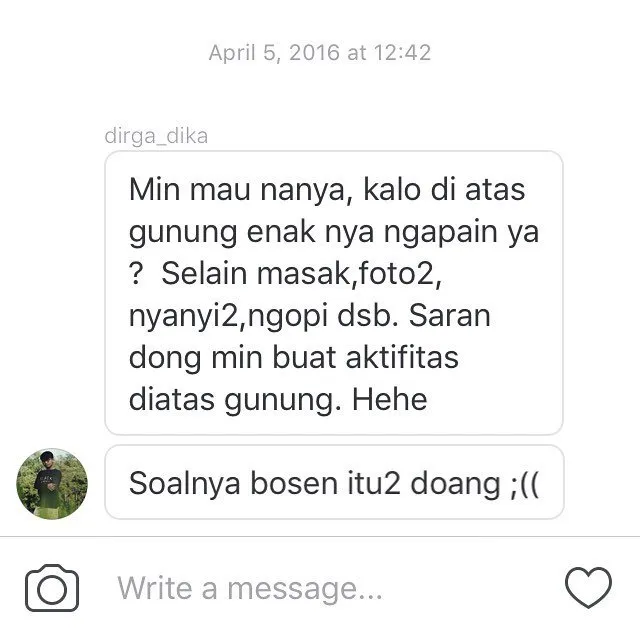 Tolong Dong Bantu Jawab. 15 Pertanyaan Pendakian Gunung yang Bikin Ngakak Tapi Penting Juga! 27