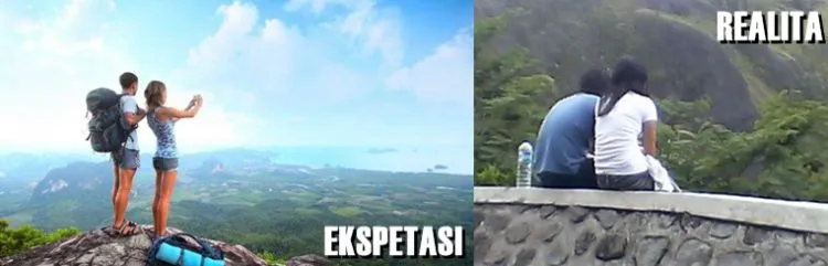 10 Foto Ini Menunjukan Relationship Goals Itu Cuma Ekspektasi, Karena Sesungguhnya Cuma Bisa Begini 19