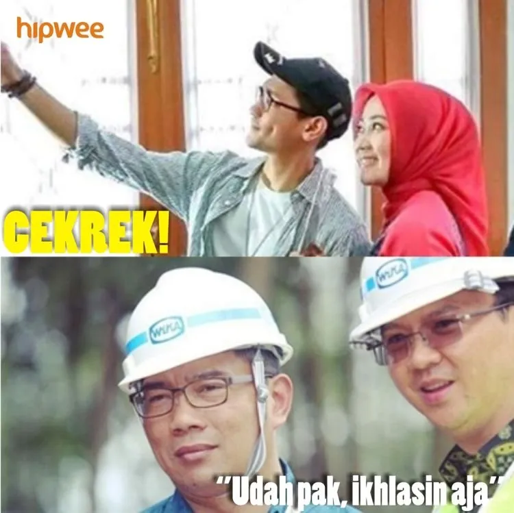 Kumpulan Meme Kang Emil Cemberut Ditinggal Sang Istri Selfie Bareng Afgan. Bu Atalia Menang Besar, nih! 14