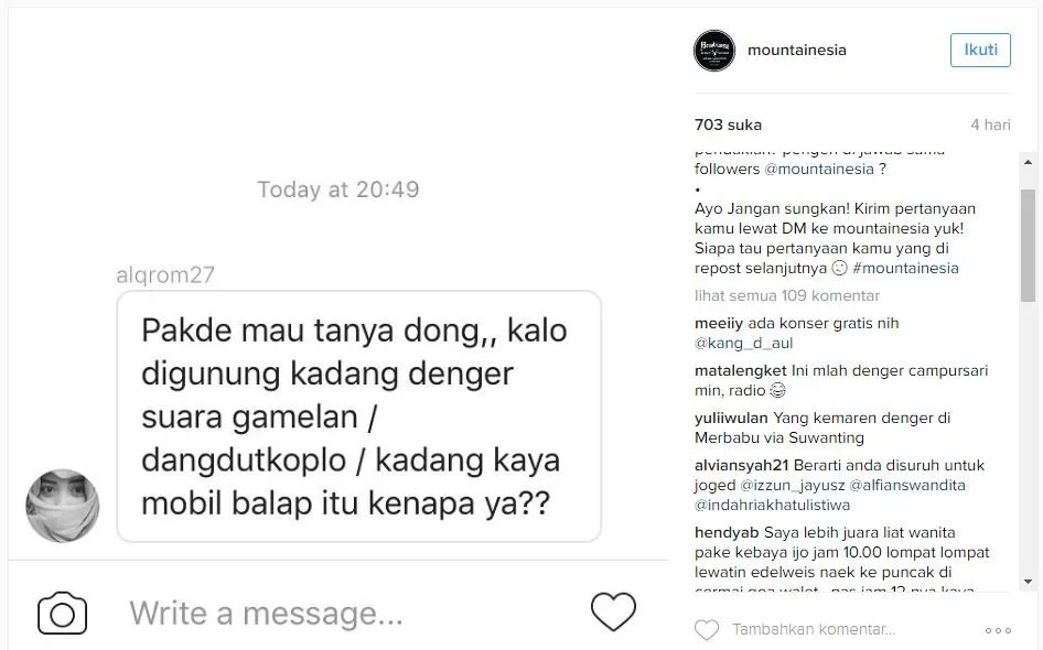 Tolong Dong Bantu Jawab. 15 Pertanyaan Pendakian Gunung yang Bikin Ngakak Tapi Penting Juga! 22
