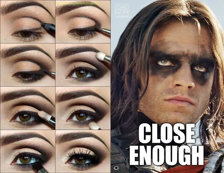 17 Meme Kocak Tentang Makeup. Dari Alis Hingga Lipstik Belepotan, Lengkap dan Ada! 20