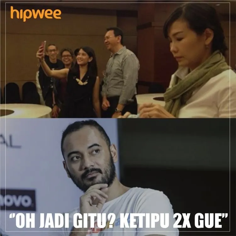 Berbagai Meme Soal Ahok Selfie Bareng Dian Sastro. Bu Vero Sensi di Belakang :)) 14
