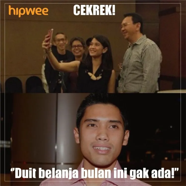 Berbagai Meme Soal Ahok Selfie Bareng Dian Sastro. Bu Vero Sensi di Belakang :)) 16