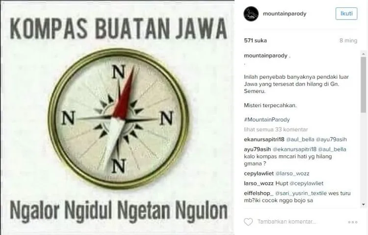 Parodi Foto Kocak Para Pendaki yang Bikin Akhir Pekanmu Berwarna! Kamu Pasti Ngakak Terus 16