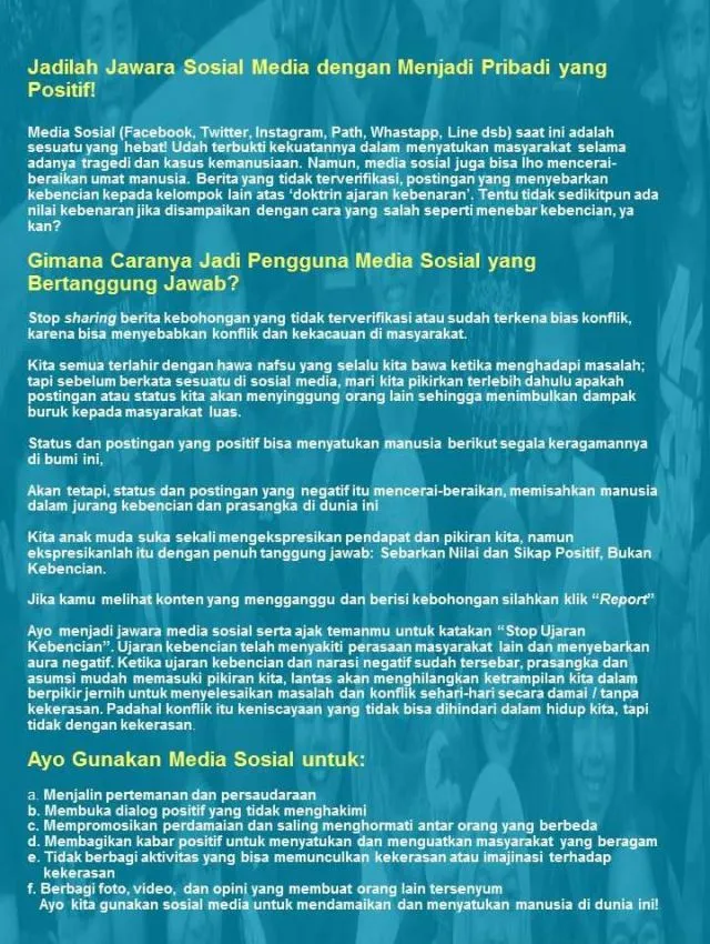 Iyuuh! 6 Hal dan Kelakuan yang Paling Gak Menyenangkan di Media Sosial. Sudahi Yuk Dari Sekarang! 12