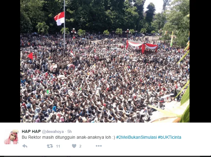 Dear Ibu Rektor UGM, Kalau Hari Ini Cuma Simulasi, Jangan Kaget Kalau Besok-Besok Ada Aksi Mahasiswa Lagi 9