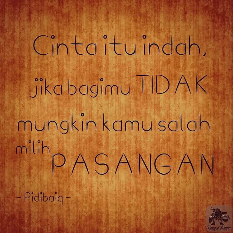 Kalau Kamu Takut Baper, Jangan Baca 22 Quotes Pidi Baiq ini! Bisa Bikin Galau Seharian 35