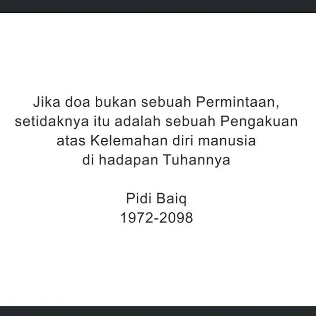 Kalau Kamu Takut Baper, Jangan Baca 22 Quotes Pidi Baiq ini! Bisa Bikin Galau Seharian 37