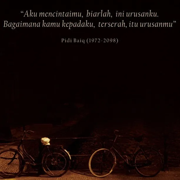Kalau Kamu Takut Baper, Jangan Baca 22 Quotes Pidi Baiq ini! Bisa Bikin Galau Seharian 26