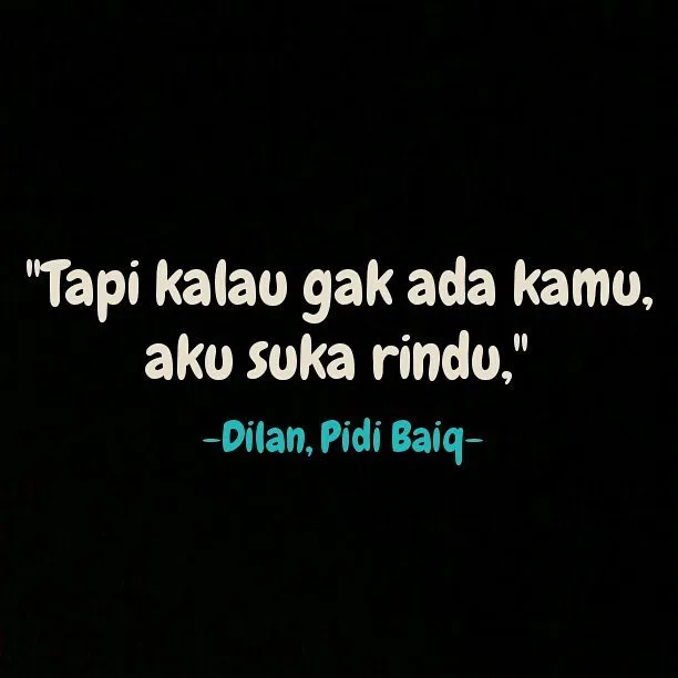 Kalau Kamu Takut Baper, Jangan Baca 22 Quotes Pidi Baiq ini! Bisa Bikin Galau Seharian 29