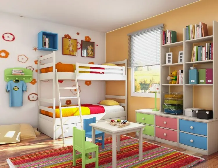 17 Dekorasi Kamar Anak yang Lucu Ini, Dijamin Bikin Kamu Gak Sabar Menunggu Saat Punya Momongan Nanti 20