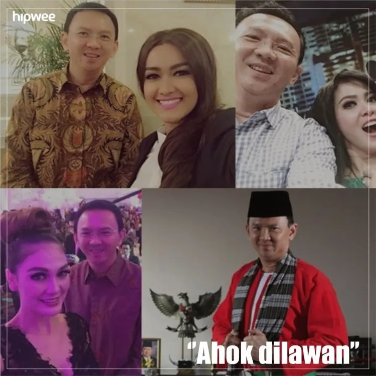 Berbagai Meme Soal Ahok Selfie Bareng Dian Sastro. Bu Vero Sensi di Belakang :)) 21