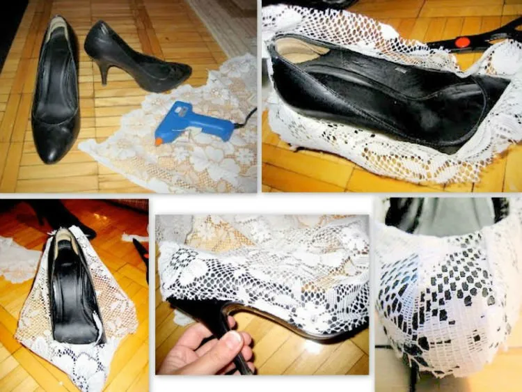 Memakai Sepatu Polosan Udah Nggak Jaman, Coba Ide-ide Makeover Sepatu Ini Deh Biar Elegan! 13