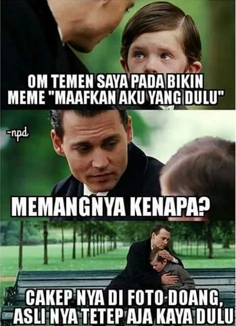 Mengapa Tren Foto #Maafuntukmantan Membuktikan Bahwa Kita Adalah Bangsa yang Besar? 7