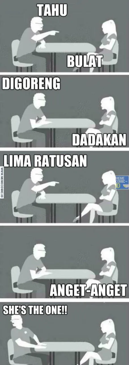 Kumpulan Meme Tahu Bulat yang Bikin Kamu Perang Batin, Antara Laper atau Pengen Ngetawain 25