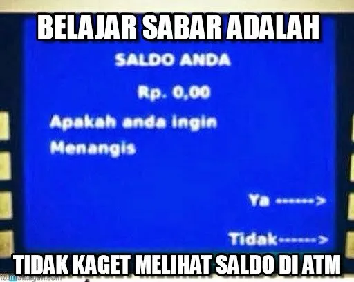 17 Meme Ini Memang Tidak Menunda Kemiskinanmu di Tanggal Tua, Tapi Setidaknya Kamu Bisa Bahagia 18