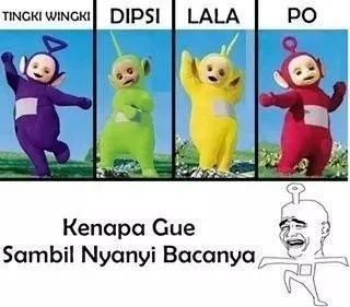 Nostalgia Begini Amat Ya? Meme Teletubbies Part 2 yang Ngeselin Tapi Tetap Bikin Ketawa 15