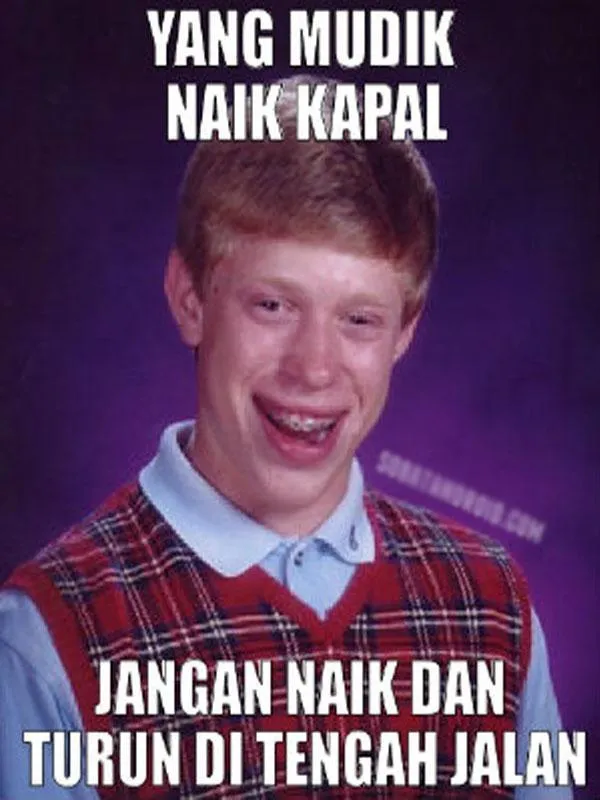 25 Meme Kocak Buat Nemenin Mudik Lebaran. Bikin Kamu Ngakak Terus-terusan 40