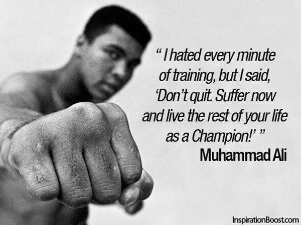 25 Quotes Luar Biasa Dari Muhammad Ali. Si Juara Dunia dan Seorang Muslim yang Sayang Keluarga 36