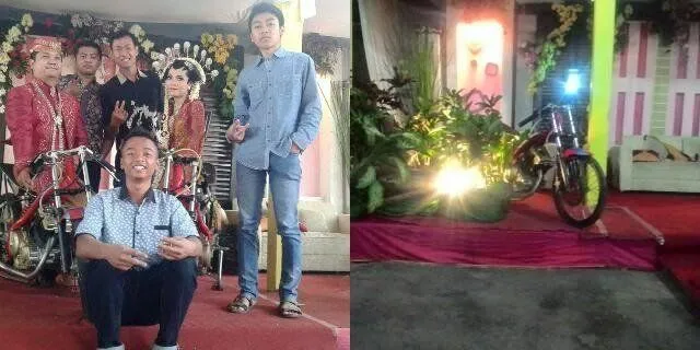 15 Foto Pelaminan yang Tak Pernah Terbayangkan di Mimpi-Mimpi Indah Kalian. Kocak :) 17