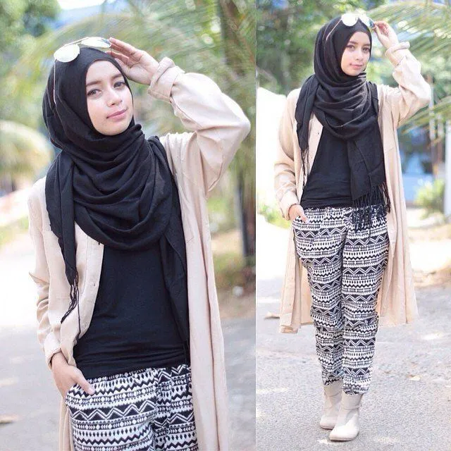 Sebagai Cewek Modern nan Stylish, Simak 13 Inspirasi Simpel Anti Salah Kostum Ini 20