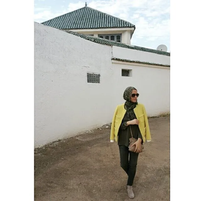 Nggak Selamanya Hijab Bermotif Macan Itu Terlihat Garang. 8 Inspirasi Gaya Ini Adalah Buktinya. 13