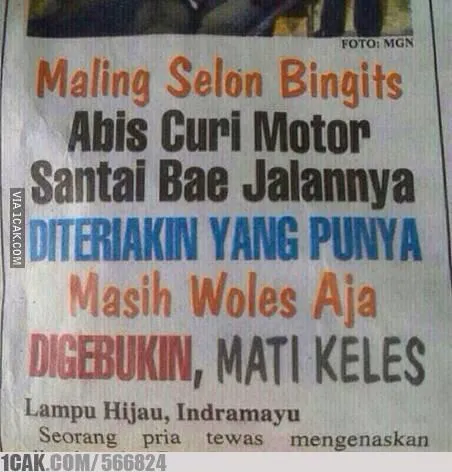 25 Judul Berita Ini Absurdnya Nggak Tertolong Lagi. Mudah-mudahan yang Baca Nggak Ikutan Gila. 28