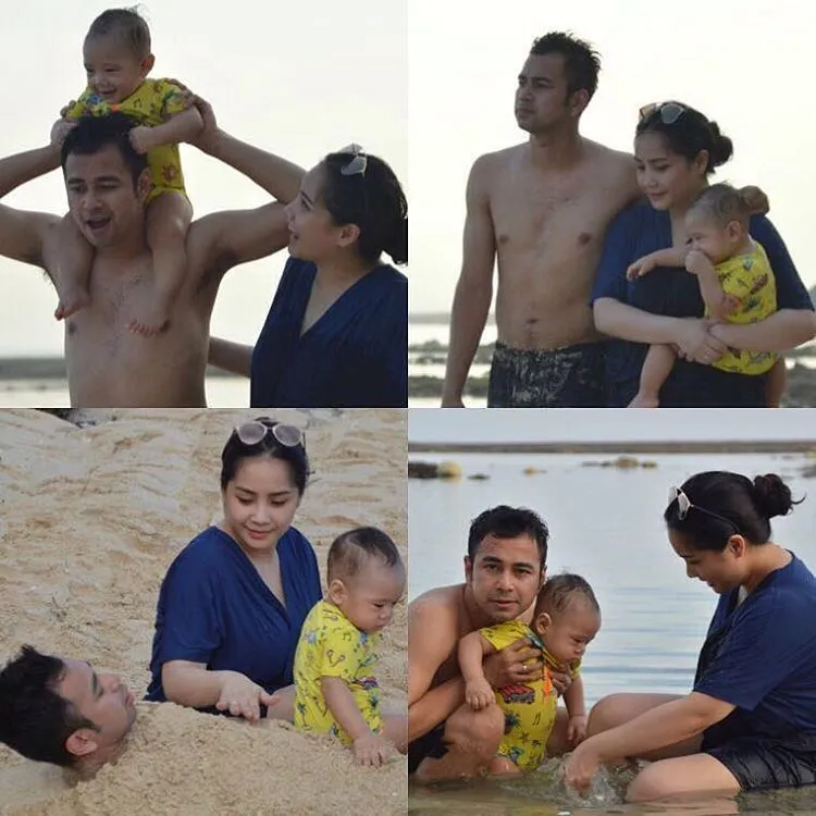 Bahagianya Raffi Ahmad - Nagita Slavina. Pose Unyu Menggemaskan dari Rafathar Ini Nggak Bikin Bosan! 34