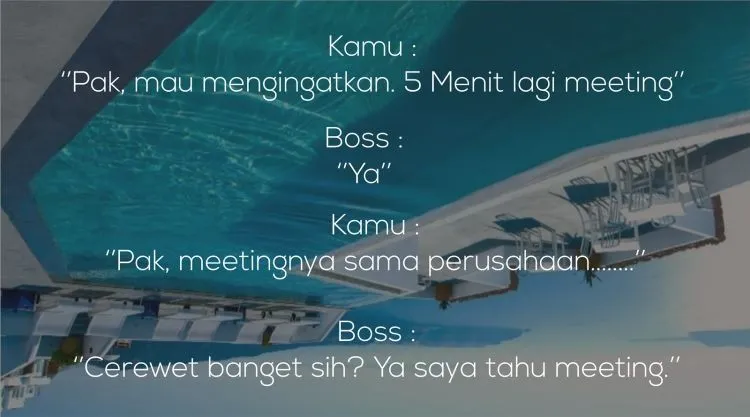 15 Percakapan dengan Bos-mu yang Ngehe Ini Mungkin yang Bikin Kamu Puas Nonton My Stupid Boss. 22