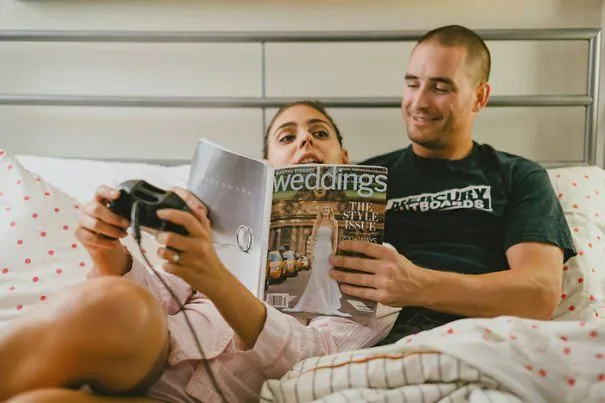 Foto Prewedding Nggak Harus Mesra dan Serba Romantis. Yang Lucu-lucu Begini Juga Bisa! 38